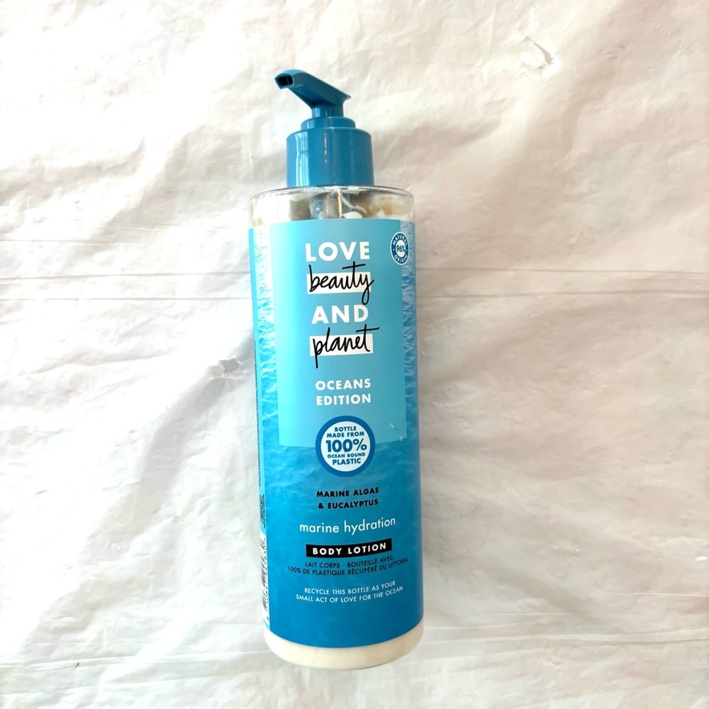 NWT Love Beauty and Planet Marine Algae Eucalyptus Hydration Body Lotion 13.5 oz